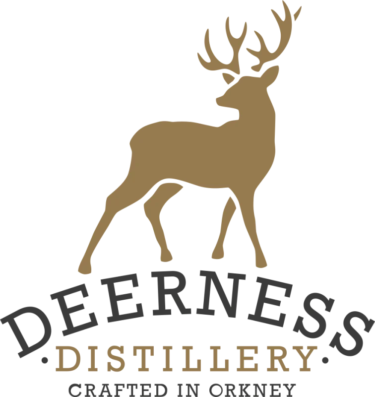 Epicure Creative - Deerness Distillery Logo