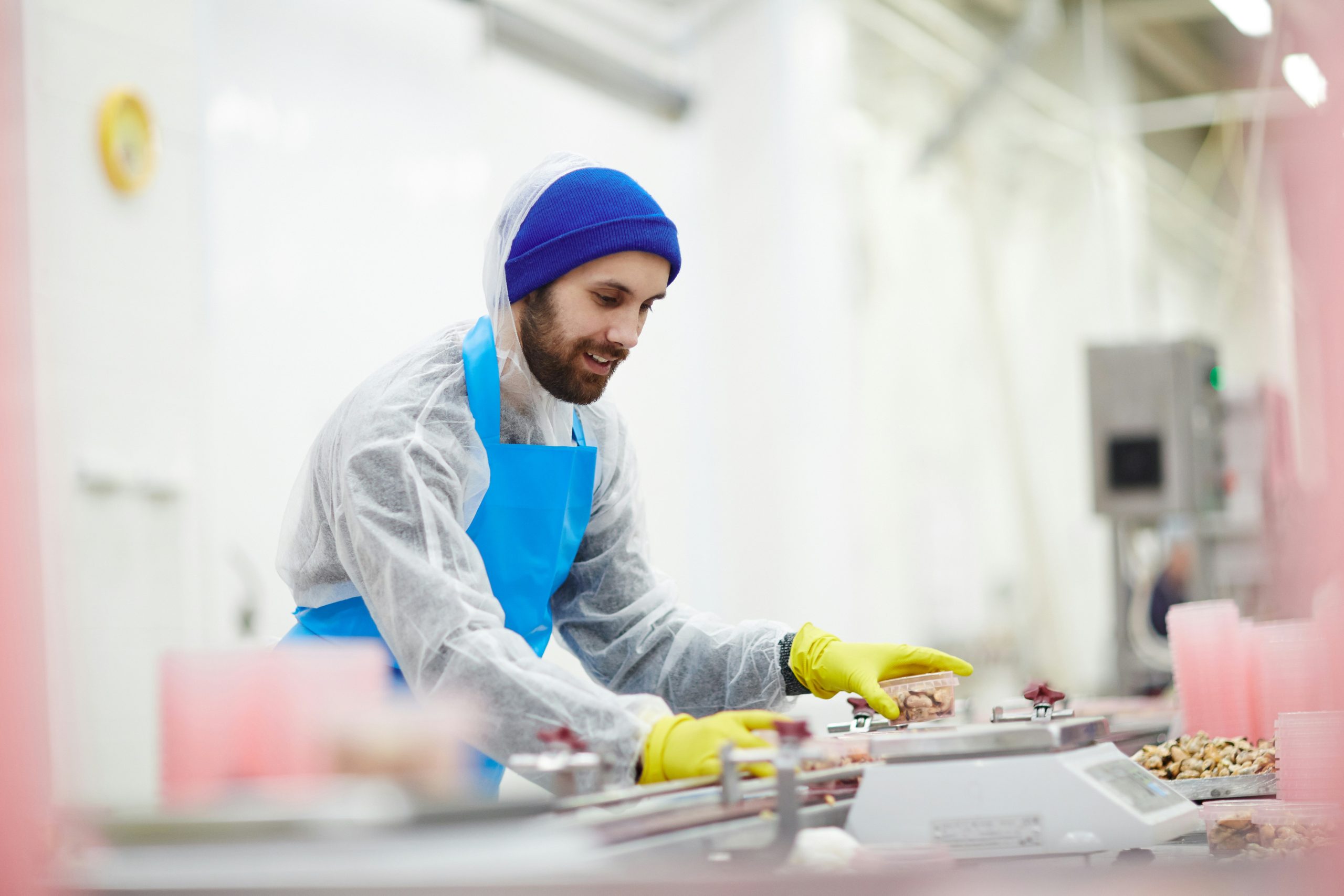 Epicure Creative - Food Production - Man with gloves